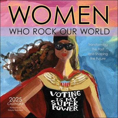 Women Who Rock Our World Wall Calendar | Bookazine HK