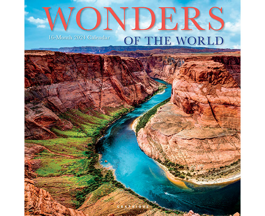 Wonders Of The World 2024 Wall Calendar Bookazine HK   Wonders Of The World 2024 Wall Calendar 