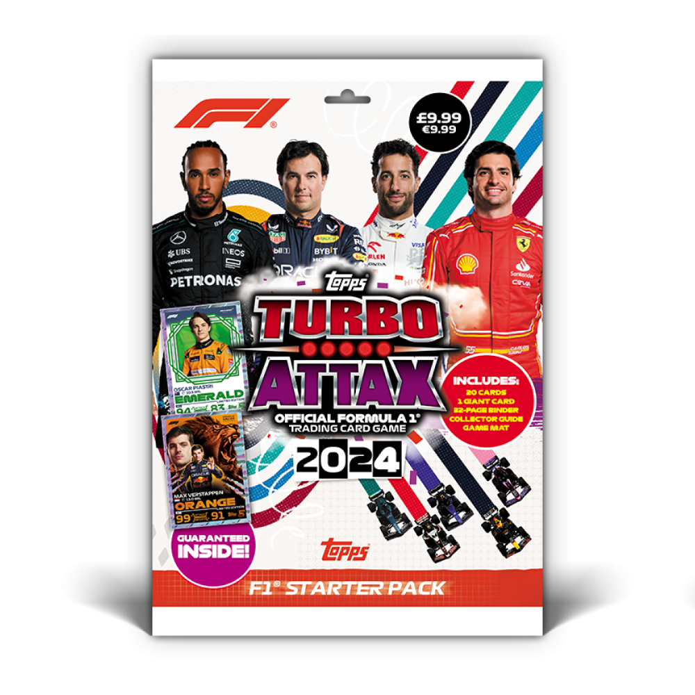 Formula 1 2024 Turbo Attax Starter Packs | Bookazine HK