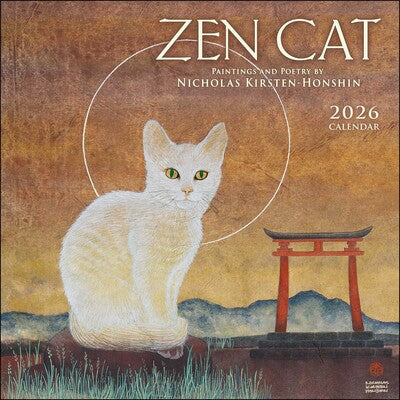 Zen Cat Wall Calendar 2026 | Bookazine HK