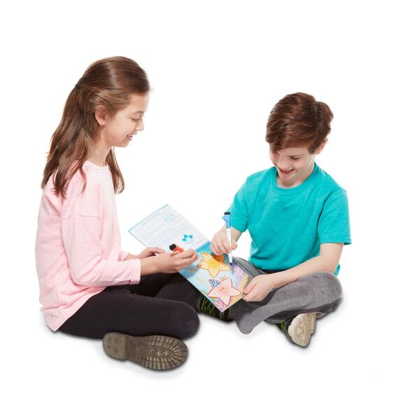 Game On! Wipe-Off Activity Pad - On the Go Travel Activity