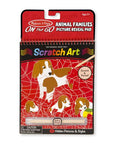 On the Go Scratch Art: Animal Families Hidden-Picture Pad