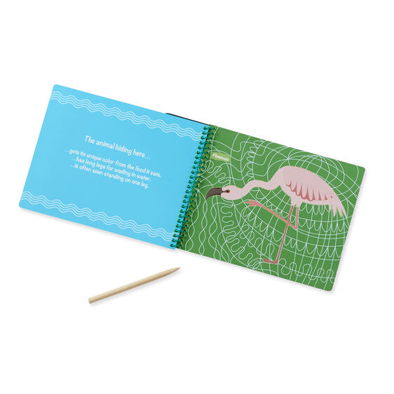 On the Go Scratch Art: Hidden Picture Pad - Safari Animals