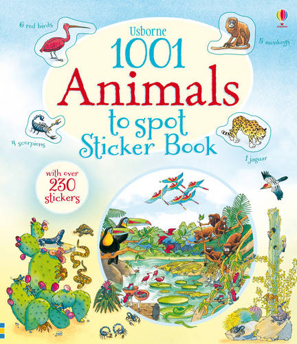 1001 Animals to Spot Sticker Book