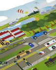 Puffy Sticker Play Set - Vehicles