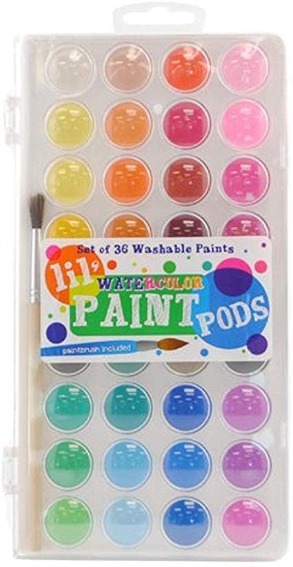 Lil Watercolor Paint Pods