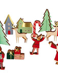 Meri Meri Santa Village Wooden Advent Calendar | Bookazine HK