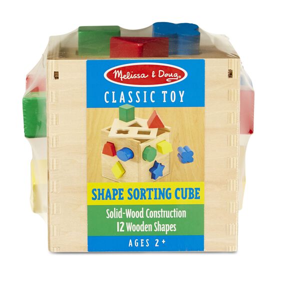 Shape Sorting Cube Classic Toy - Bookazine