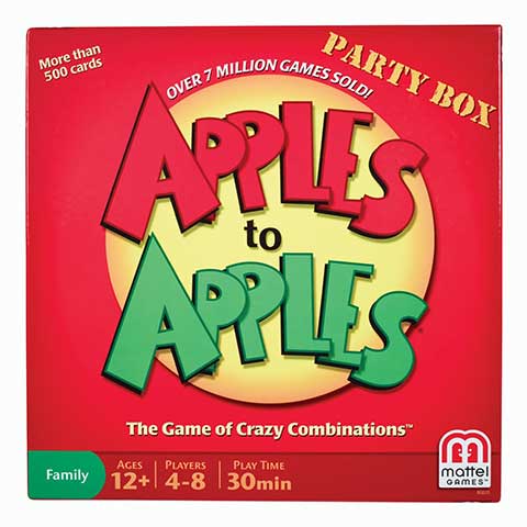 Mattel Apples 2 Apples Party In A Box