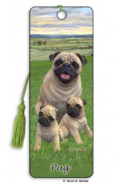 Pug Dog Bookmark | Bookazine HK