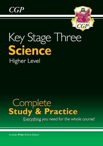 New KS3 Science Complete Study &amp; Practice - Higher (with Online Edition)