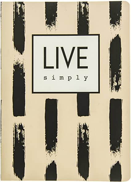 Soft Cover Journal Live Simply 6X8