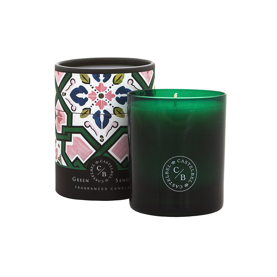 Search engine listing Portuguese Tiles Green Sencha Scented Candle 210g | Bookazine HK