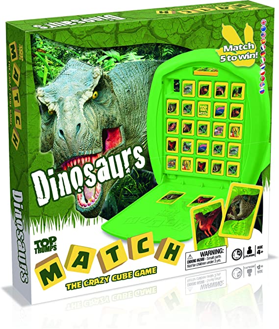 Dinosaurs Top Trumps Game of Match