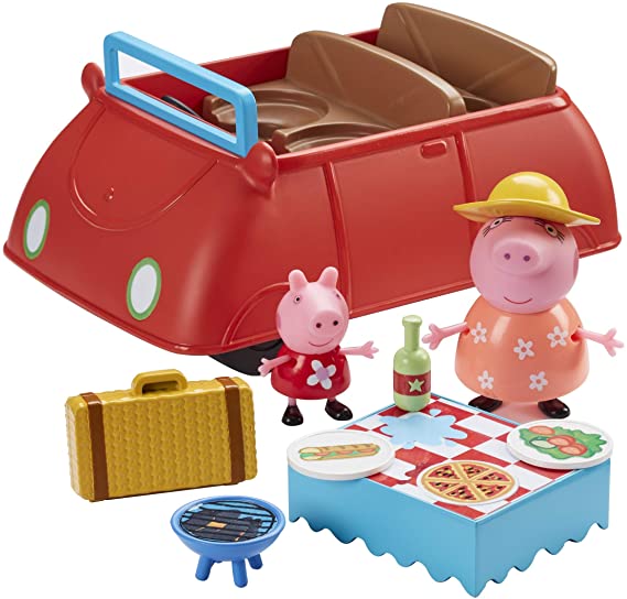 Peppa Pig Deluxe Family Car (Red)