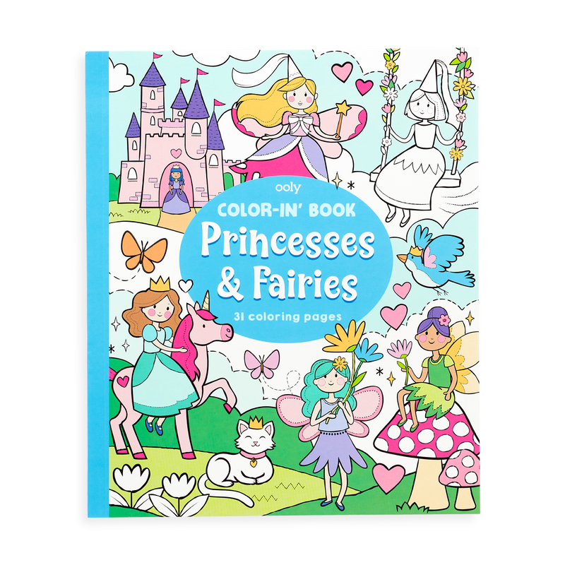 Color-In'-Book-Princess-&-Fairies