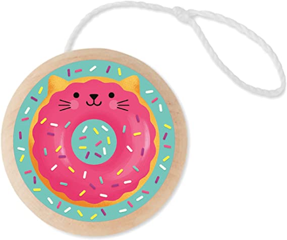 Cat Donut Wooden Yo-Yo | Bookazine HK