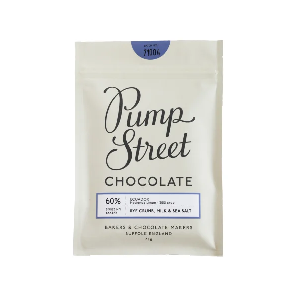 Pump Street - Rye Crumb Milk &amp; Sea Salt 60% 70G