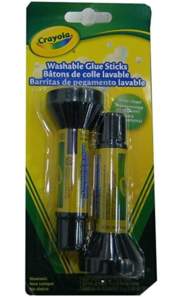 Crayola Glue Stick Set, School Supplies, 2 Count, Each .29oz