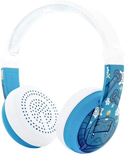 BuddyPhones Waterproof Blue Volume-Limiting Kids Headphones | Bookazine HK