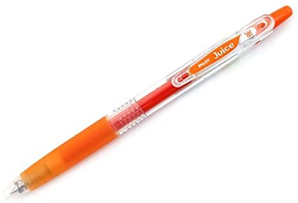 Pilot Juice 0.38mm Gel Ink Ballpoint Pen, Orange (LJU-10UFF-O)