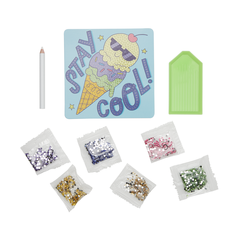Razzle Dazzle DIY Gem Art Kit - Cool Cream | Bookazine HK