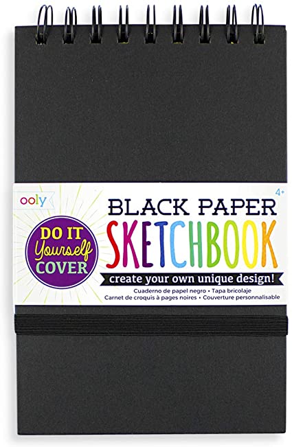 Diy Sketchbook Small Black Paper