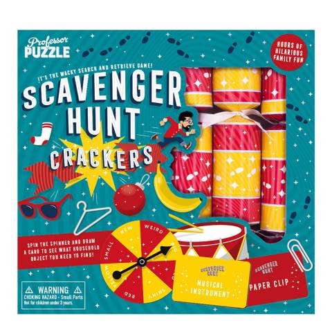 Scavenger Hunt Crackers Pack Of 6 - Bookazine