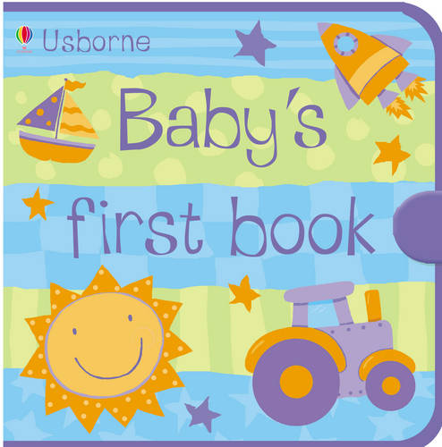 Usborne Baby&#39;s First Book Pink Cloth Book