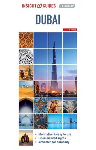 Insight Guides Flexi Map Dubai (Insight Maps)