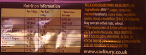 Dairy Milk Whole Nut 45g