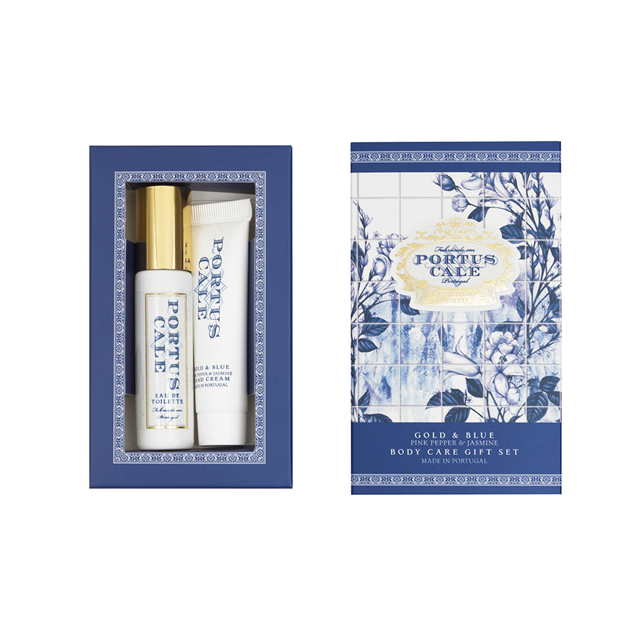 Portus Cale Gold & Blue Hand Cream & Eau de Toilette Set | Bookazine HK