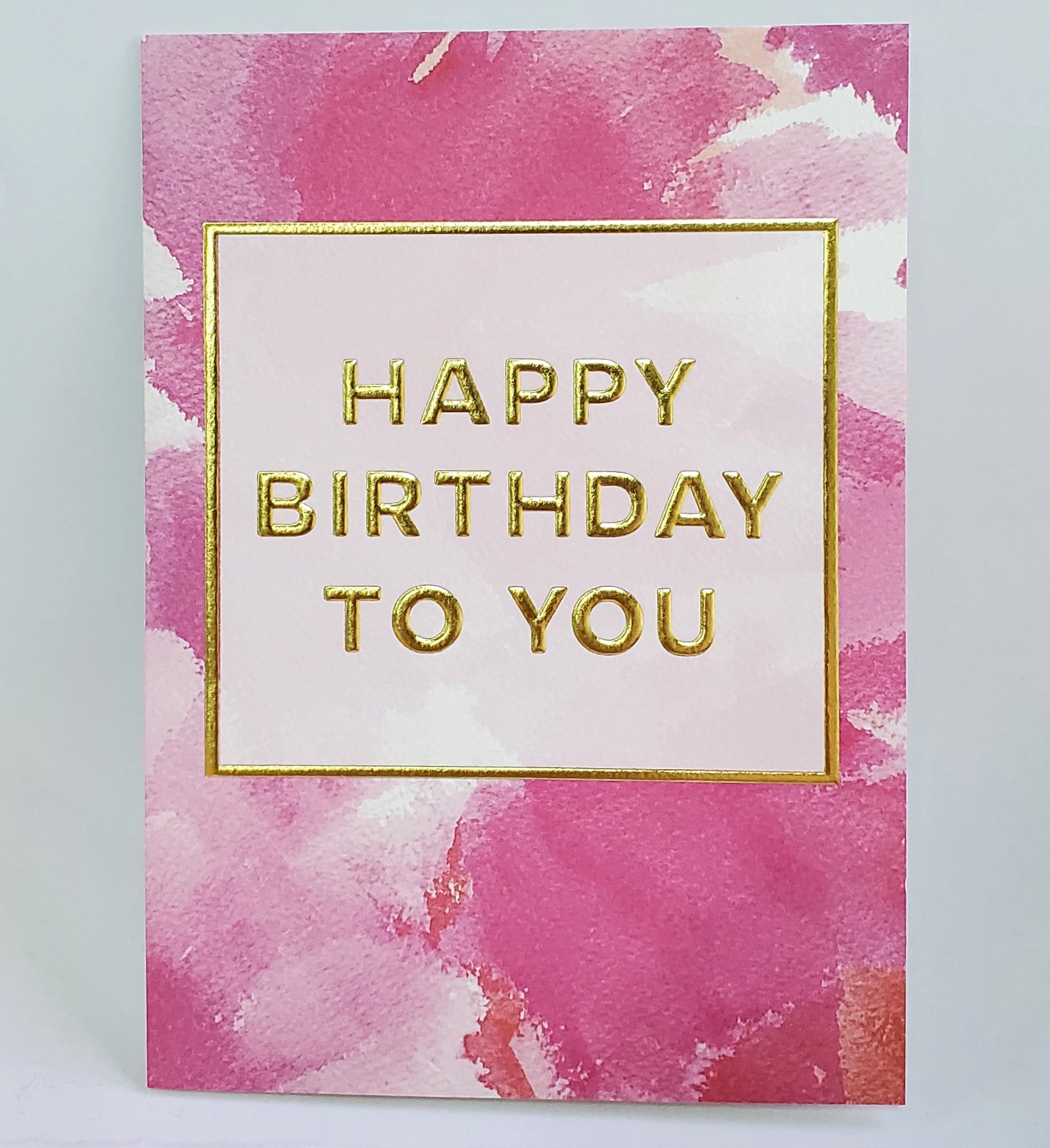 design design Pink Paint Birthday Card bookazine