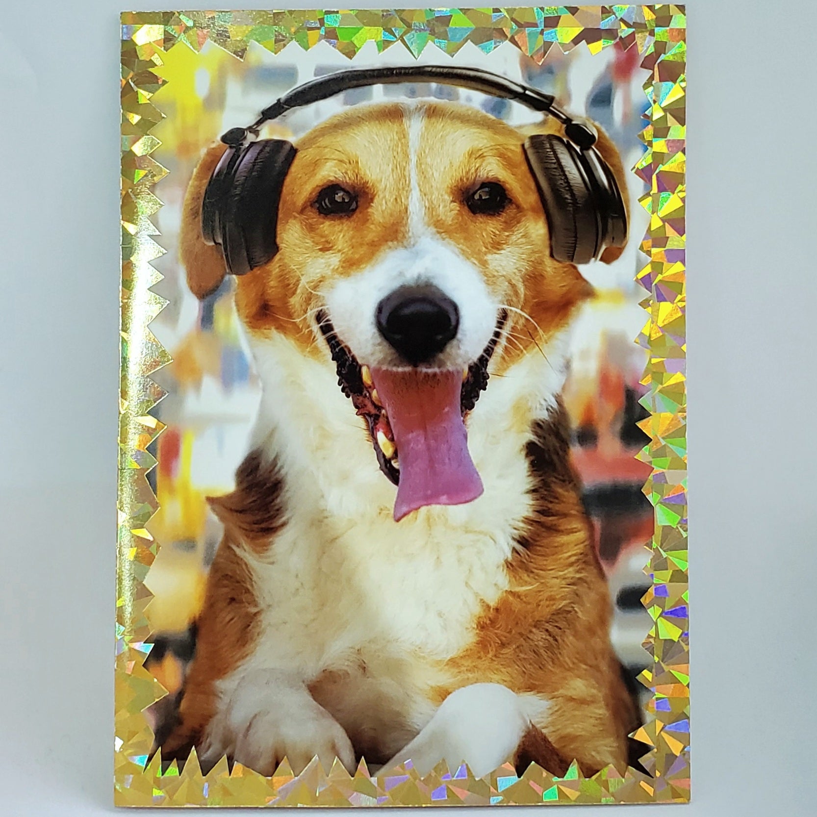deisgn design Rock Out Dog Birthday Card bookazine