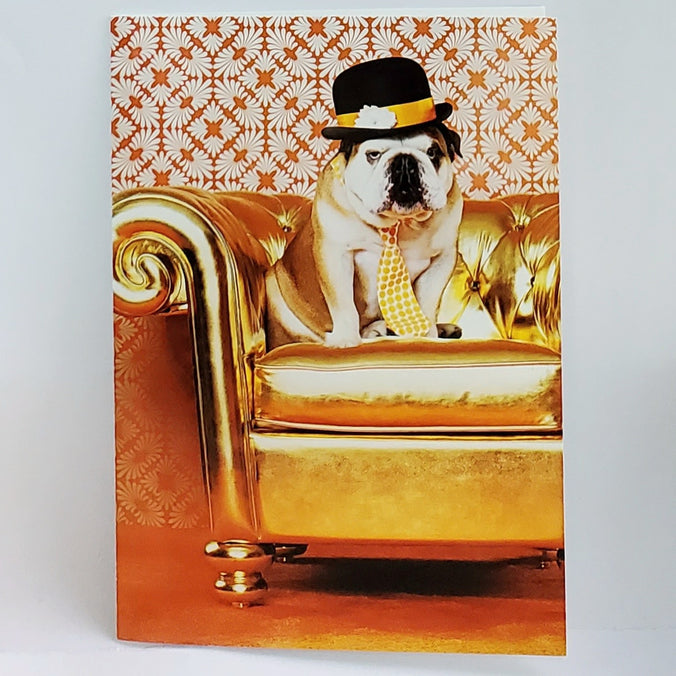 a dapper guy birthday card -design design-bookazine