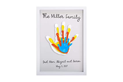 Clear Family Handprint Frame Keepsake | Bookazine HK