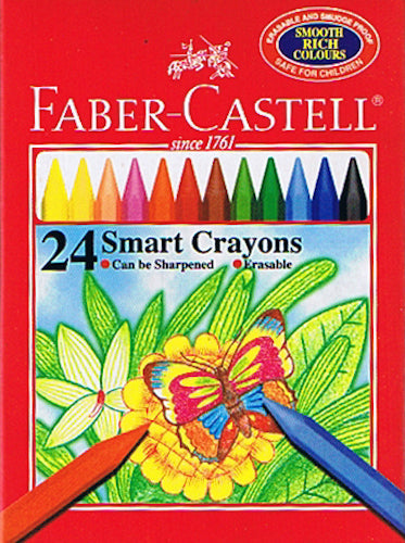 Erasable Crayons (Pack of 24) | Bookazine HK