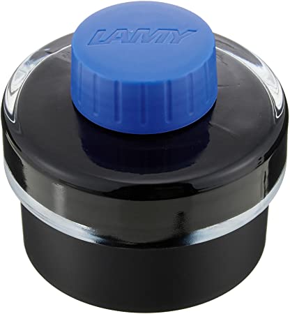 Lamy Refills Blue 50ml Ink with Blotting Paper Bottled Ink (LT52BL)