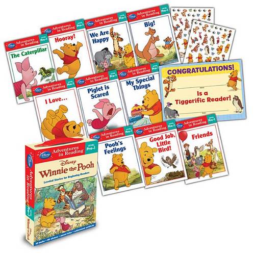 Reading Adventures Winnie the Pooh Level Pre-1 Boxed Set