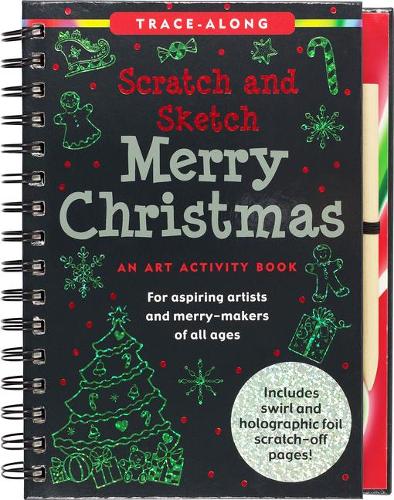 Scratch &amp; Sketch Merry Christmas (Trace Along)