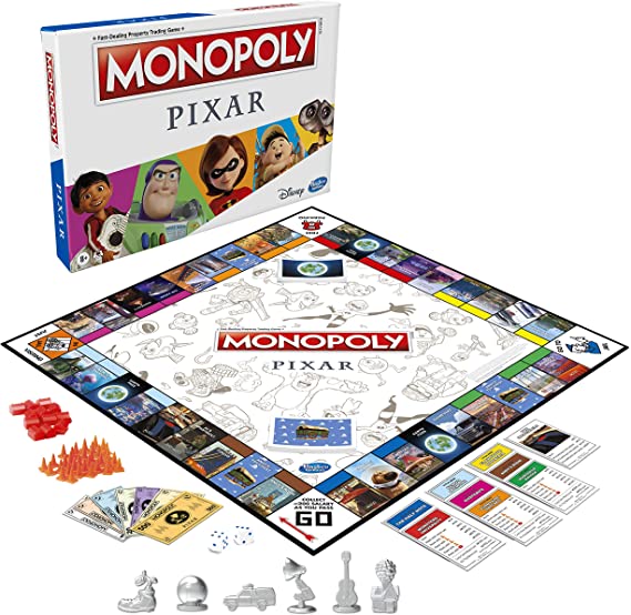 Monopoly Disney Pixar - Bookazine