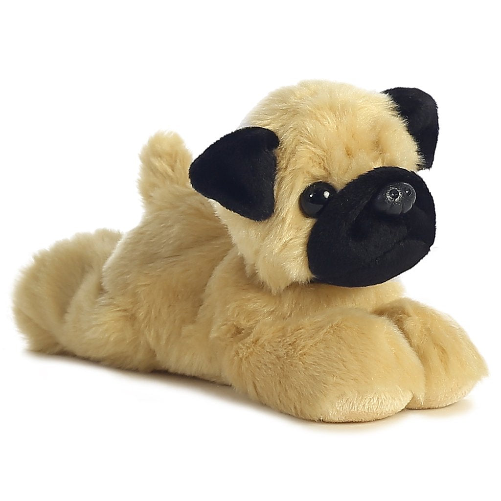 Mini Flopsie Mr.Pugster Pug Dog 8 Inch