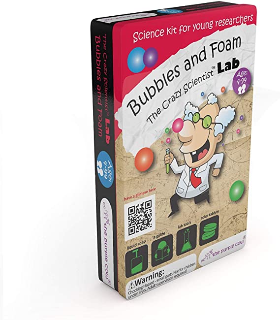 The Crazy Scientist Lab - Bubbles And Foam Science Kit
