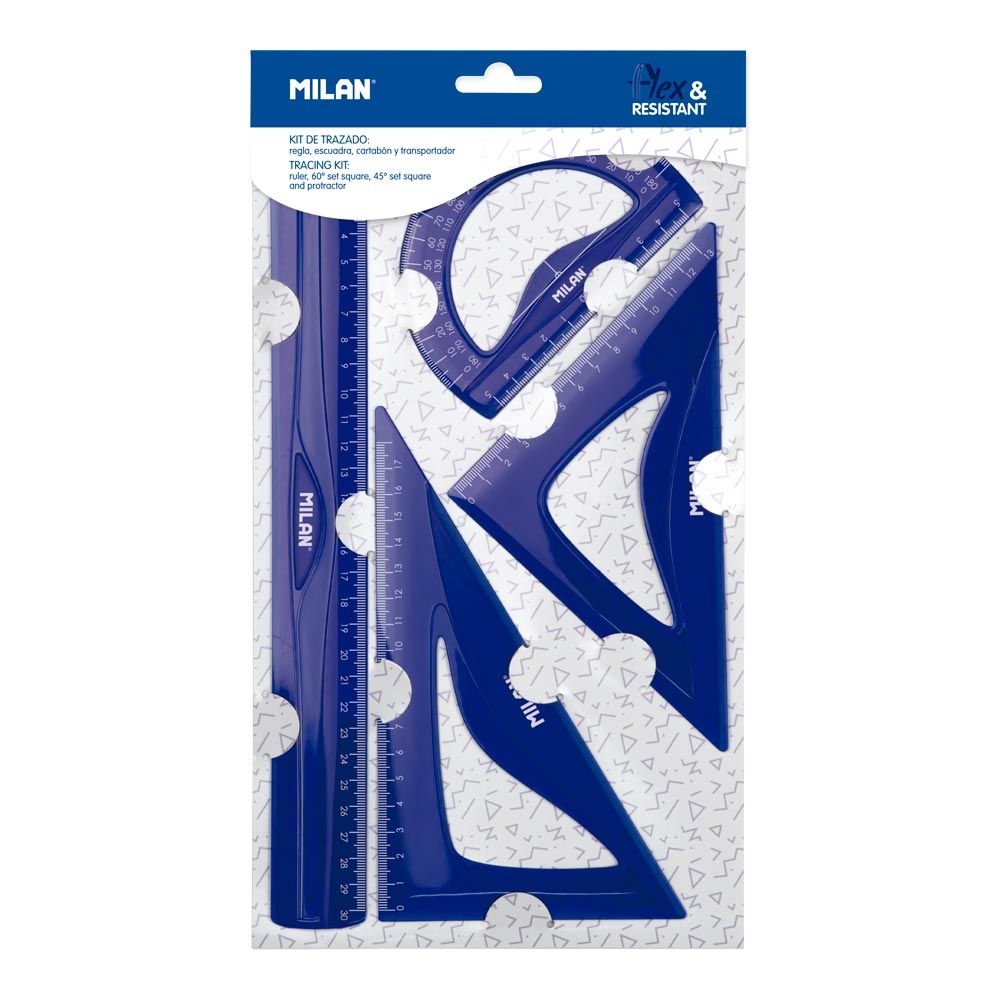 Flex & Resistant Ruler Set Blue | Bookazine HK