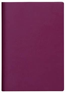 Daycraft N75 607-00 A5 &quot;Signature&quot; Grid Notebook - Purple