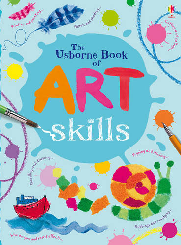 The Usborne Book of Art Skills Spiral Bound