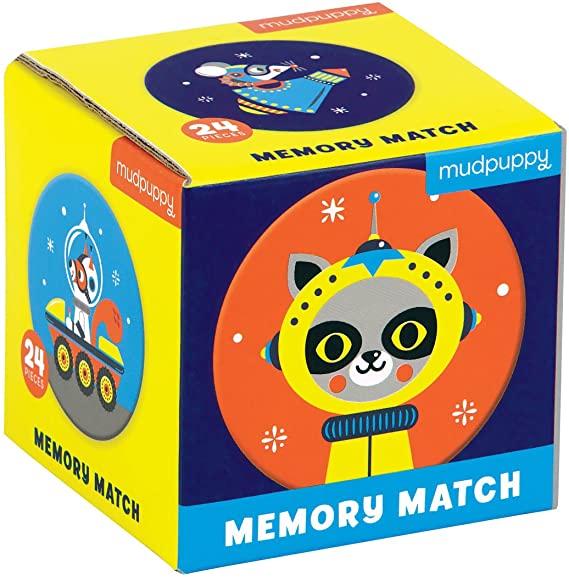 Outer Space Mini Memory Match Game