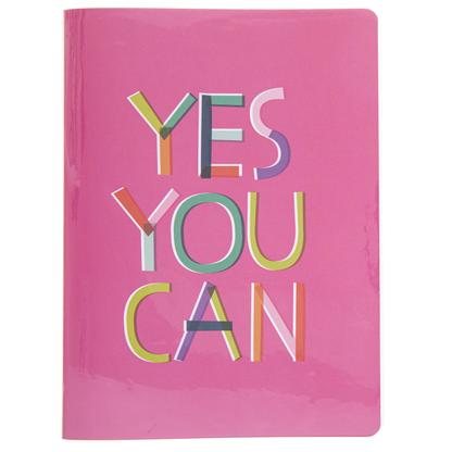 Vinyl Journal Yes You Can 6X8