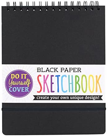 Diy Sketchbook Large Black Paper | Bookazine HK