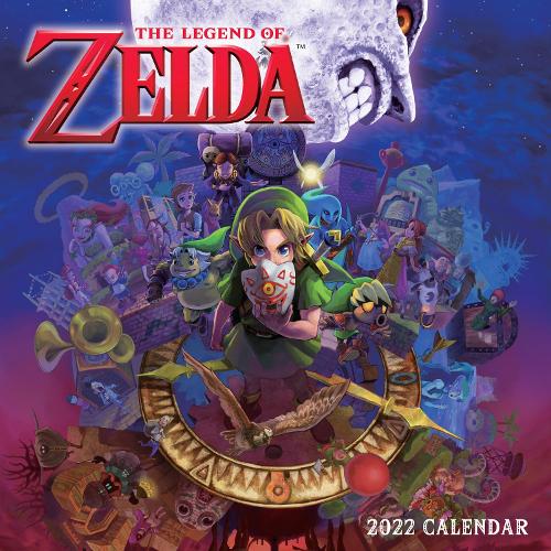 Legend of Zelda 2022 Wall Calendar